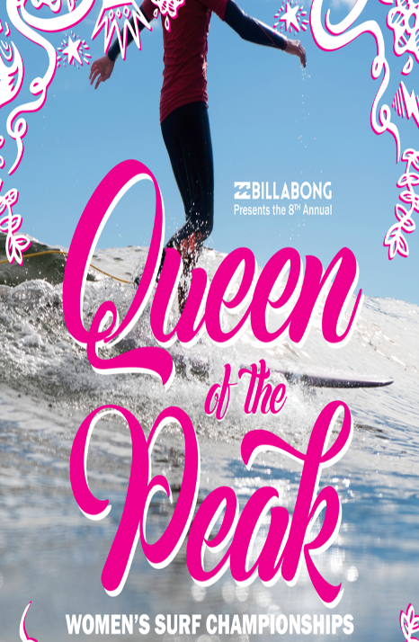 Queen of the Peak Tofino 2018 poster